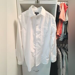 White Teen's Shirt